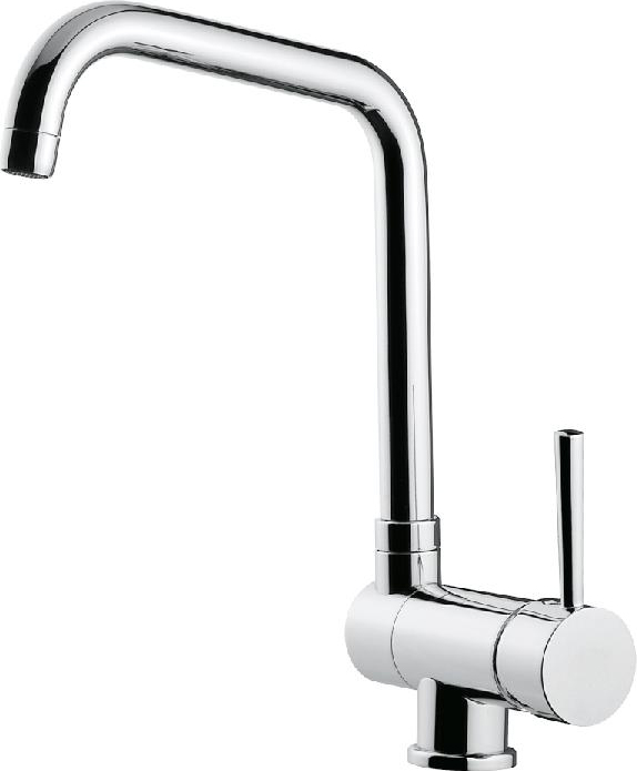 FOSTER Rubinetto Cucina Miscelatore Lavello in Ottone Monocomando colore Cromo - 8523 000 Drop