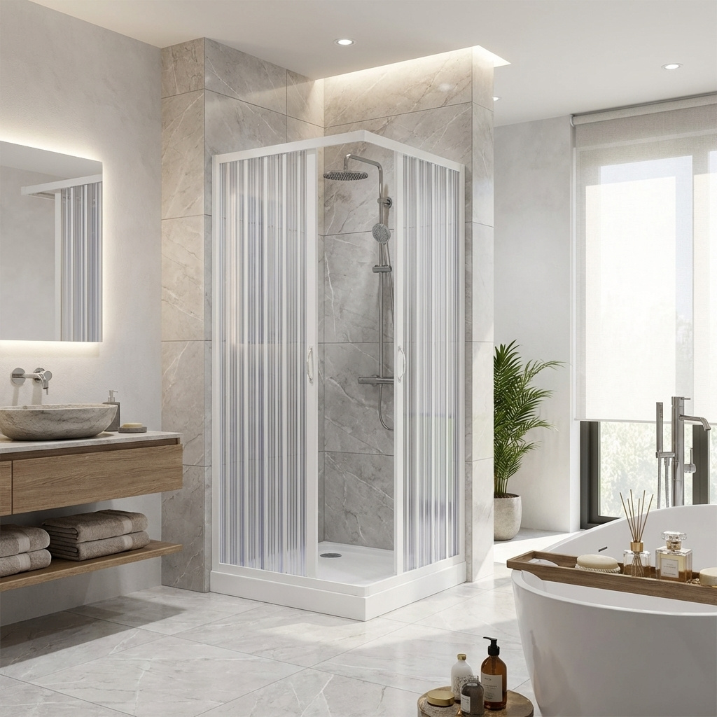 Fluxy ACQ2CONCC288100 Box Doccia a Due Porte Nilo cm 80x100 H 185