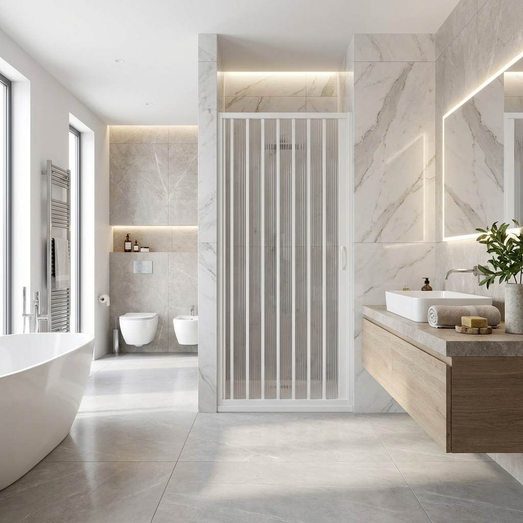 Fluxy BVER2LONCC28140 Box Doccia Ad Una Porta Kura cm 140 H 185