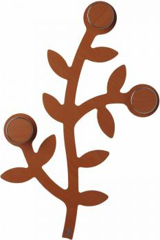 Foppapedretti 9900407206 Appendiabiti muro parete albero Componibile col Noce