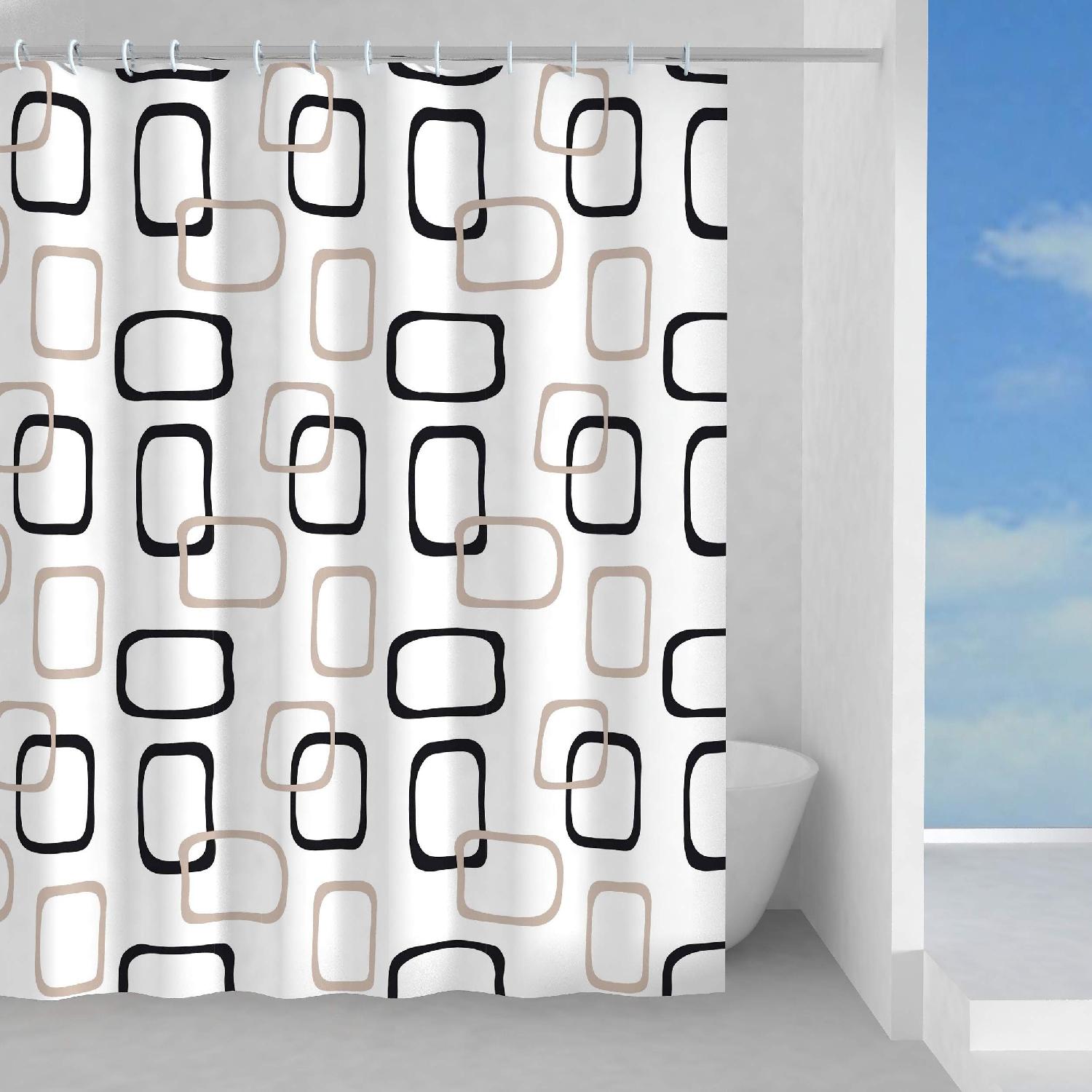 GEDY TTE1318 1830 Tenda Doccia 180x200 in Poliestere Fantasia 1318 - TTE1318