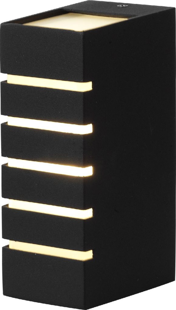 Giardini del Re MOD. 413 Plafoniera Esterno Lampada Giardino Parete Alluminio Nero 413