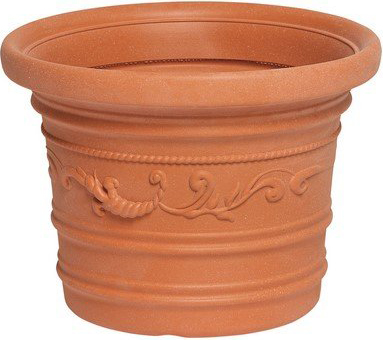 Giardini del Re VASO PRESTIGE 35X26H Vaso Piante Resina Festonato esterno Tondo cm 35X26H PRESTIGE