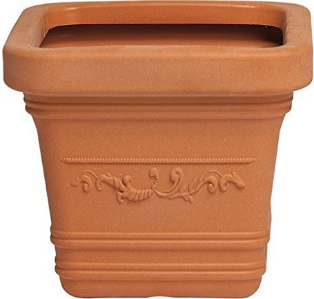 Giardini del Re VASO PRESTIGE 40X40X35H Vaso Piante in Resina Festonato da esterno cm 40X40X35H PRESTIGE