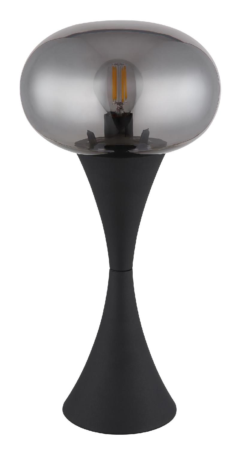 GLOBO LIGHTING 21027S Lampada Da Tavolo Moderna Metallo Vetro E14 �18x36,9 cm