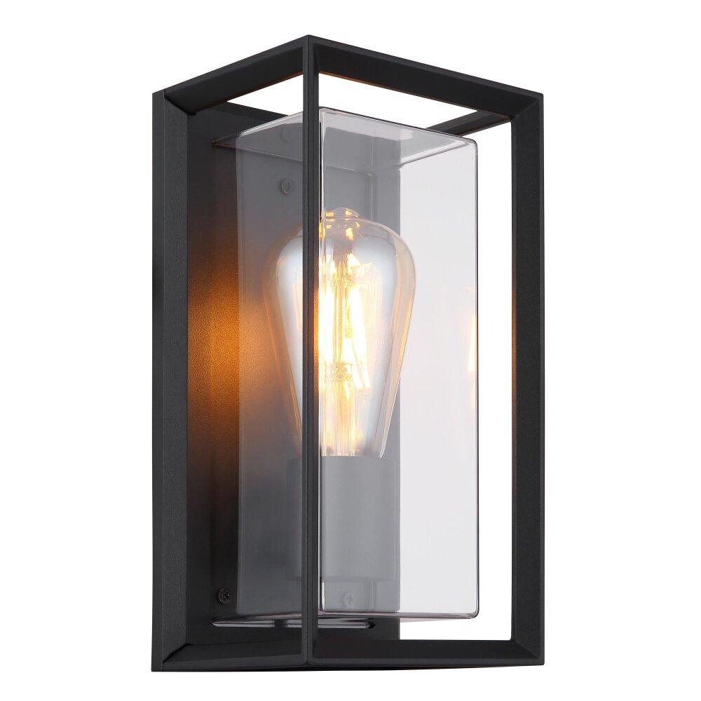 GLOBO LIGHTING 31982S Applique da Esterno E27 IP44 13x2x8 cm  Logana