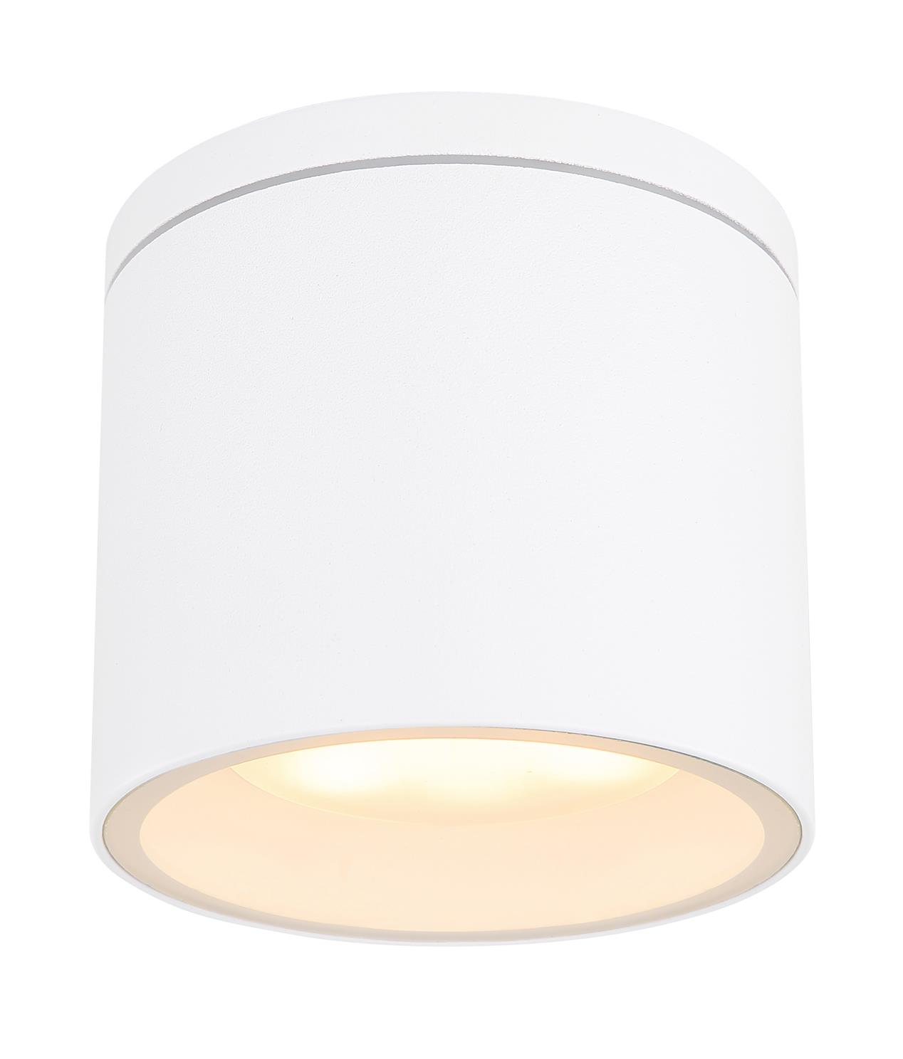 GLOBO LIGHTING 32063W Applique Da Esterno GX53 IP44 Bianco Satinato  Alcala
