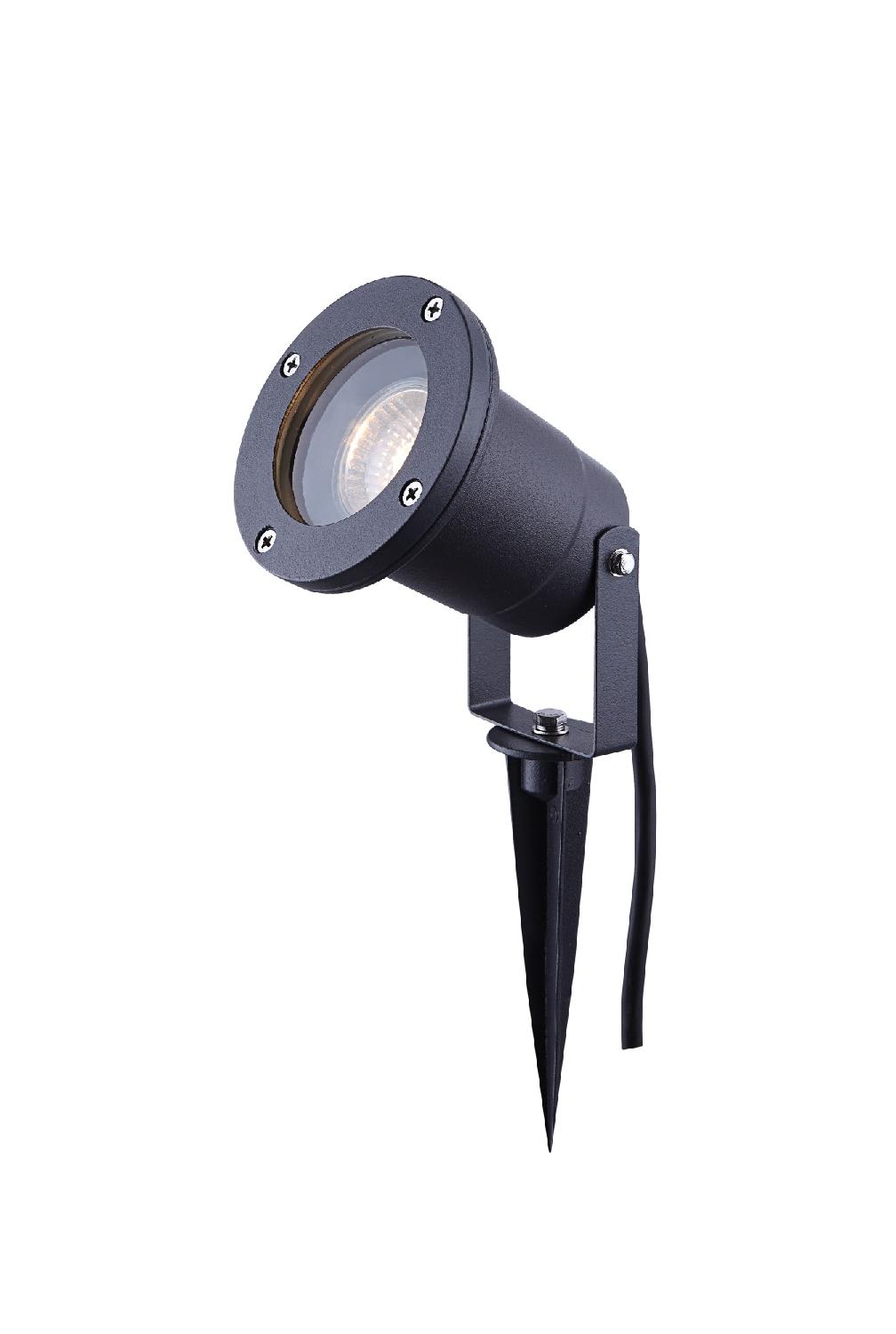 GLOBO LIGHTING 32076 Faretto da Esterno GU10 IP65 Grigio Satinato
