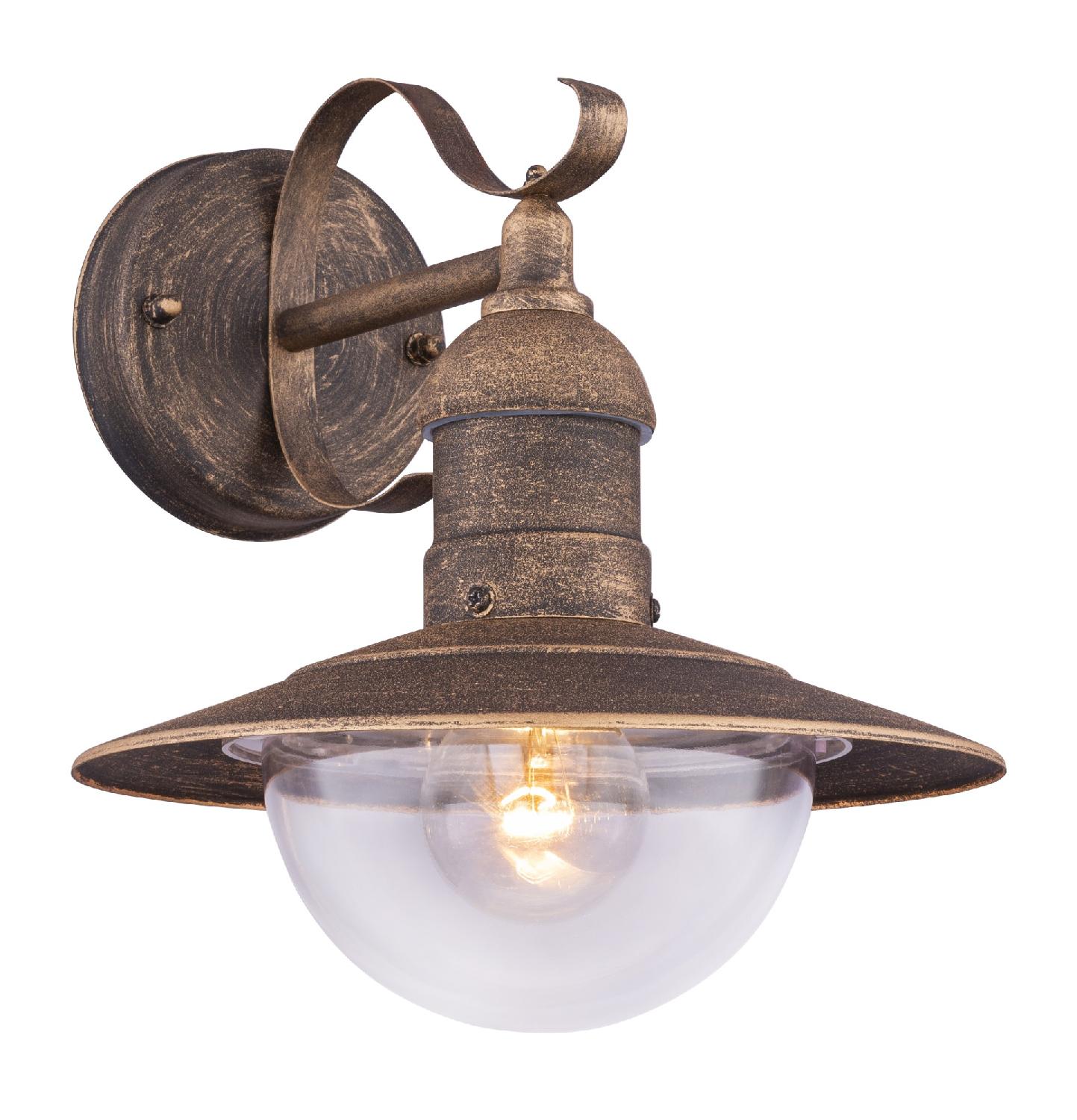 GLOBO LIGHTING 3274 Applique Esterno Classica E27 IP44 Nero �24