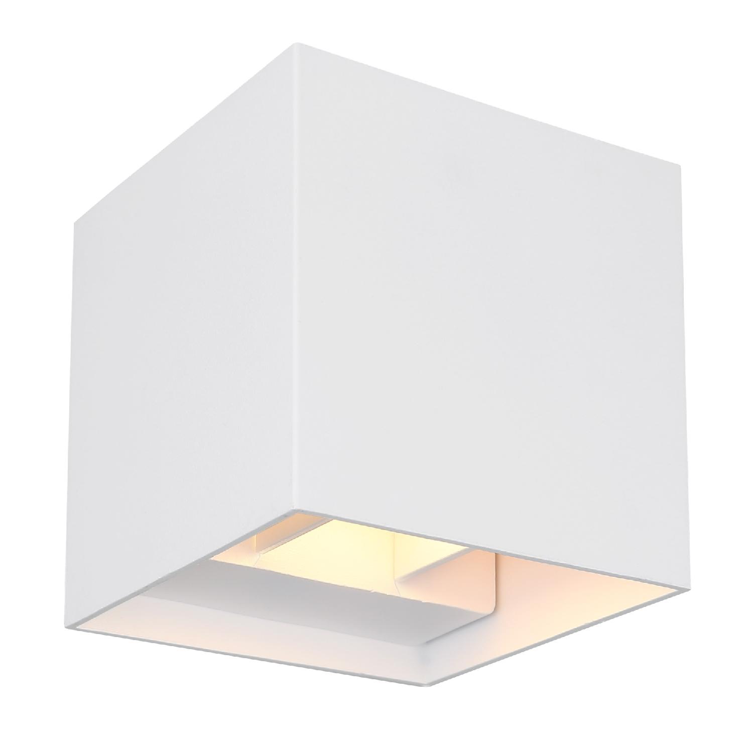 GLOBO LIGHTING 34168WS Applique Da Esterno LED IP44 10x10 Bianco