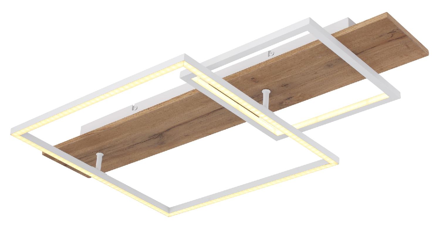 GLOBO LIGHTING 67289D1W Plafoniera LED Moderna Vanni 24W 75 x 40 Cm