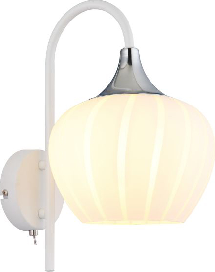 GLOBO LIGHTING 15548WW Applique da Parete Maxy 40 Watt 18x32x25 cm Bianco