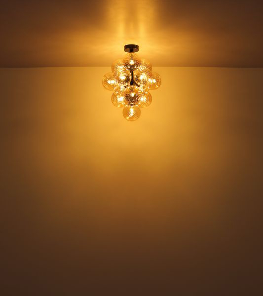 GLOBO LIGHTING 56146H Lampada a Sospensione Conor Potenza 4 Watt 13xG9 Nero