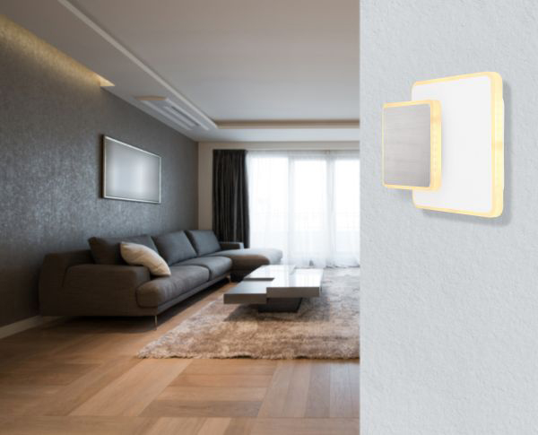 GLOBO LIGHTING 78406W Applique da Parete Many Potenza 12 Watt in Metallo Bianco