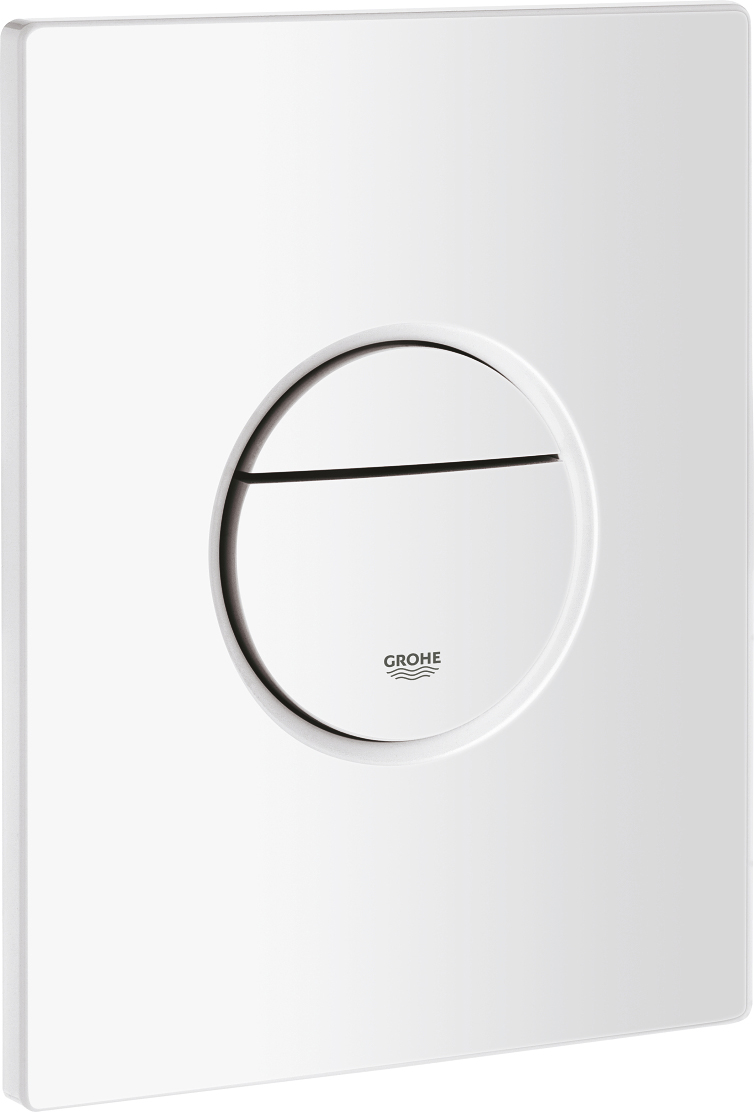 GROHE 38765SH0 Placca Comando per Cassetta Risciacquo 2 Pulsanti Bianca