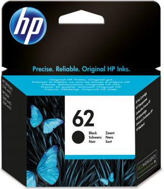 HP C2P04AE Cartuccia Originale Inkjet Nero per Stampante HP ENVY 5640 e-AiO  N°62