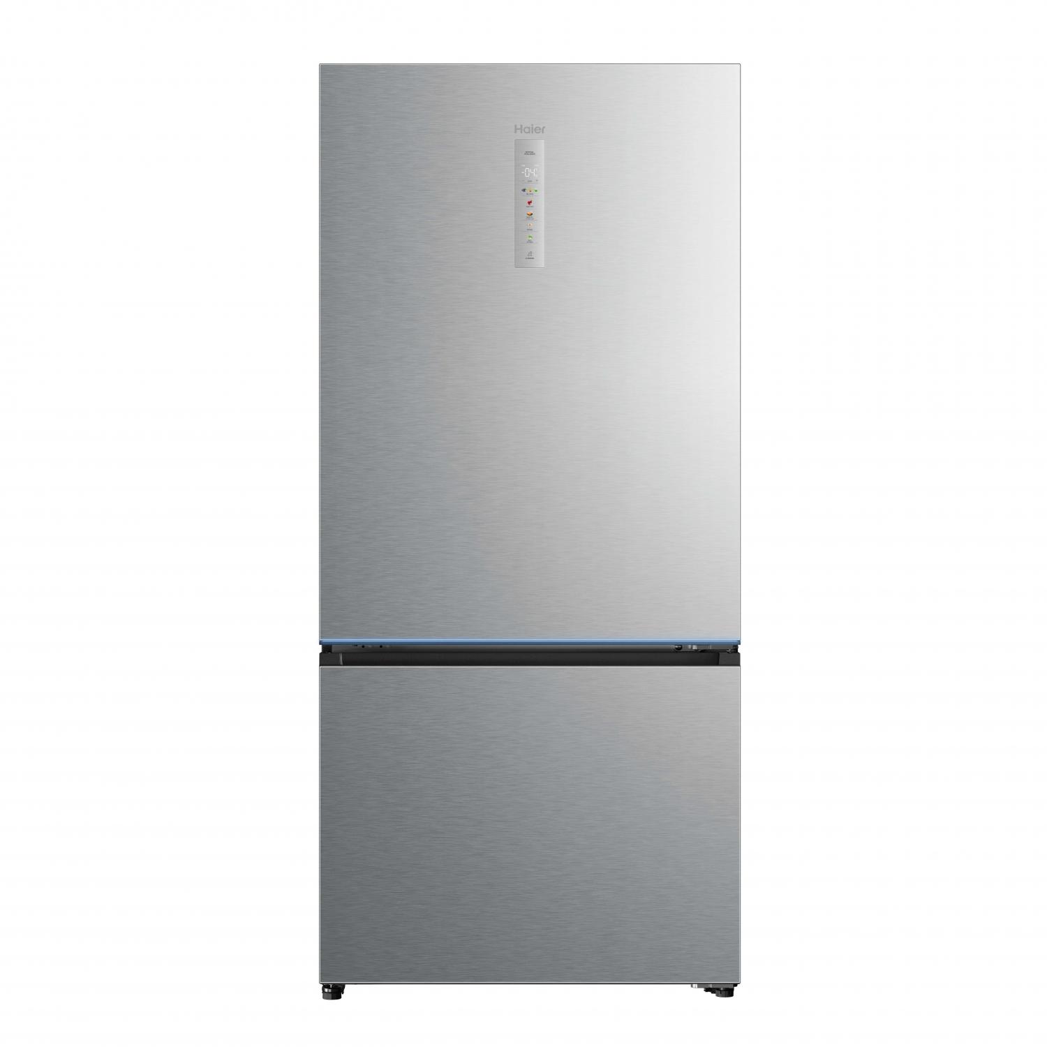 Haier HDR5818DNSS Frigorifero Combinato 640 Litri Classe D No Frost Acciaio Inox