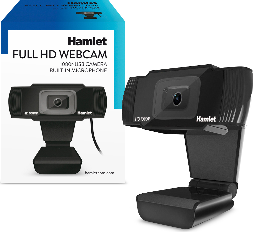 Hamlet HWCAM1080 Desktop Webcam Full Hd 16:9 1080P