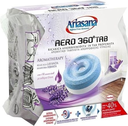 Henkel 2092214 Ricarica Ariasana Aero 360 Power tab 450 gr profumazione Lavanda
