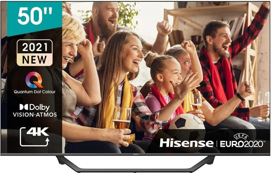Hisense 50A7GQ Smart TV 50 Pollici 4K Ultra HD Televisore QLED Classe G Wifi LAN