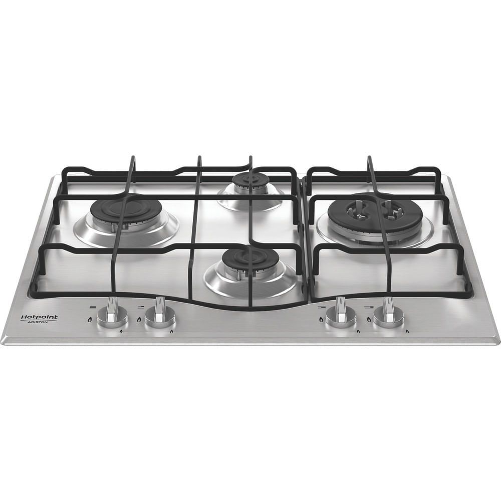 Hotpoint Ariston PCN R643N TIXHA Piano Cottura 4 Fuochi a Gas 59 cm Inox