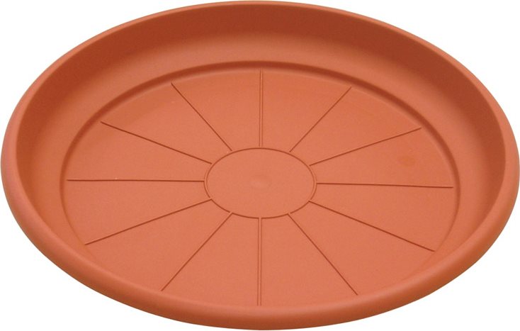 I.C.S. R30065 Sottovaso Tondo in Plastica � cm. 65x6,8 h - Erica