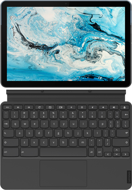 LENOVO ZA6F0011IT Tablet 10.1" Memoria 128 GB Full HD Wifi Chrome OS Blu Duet Chromebook