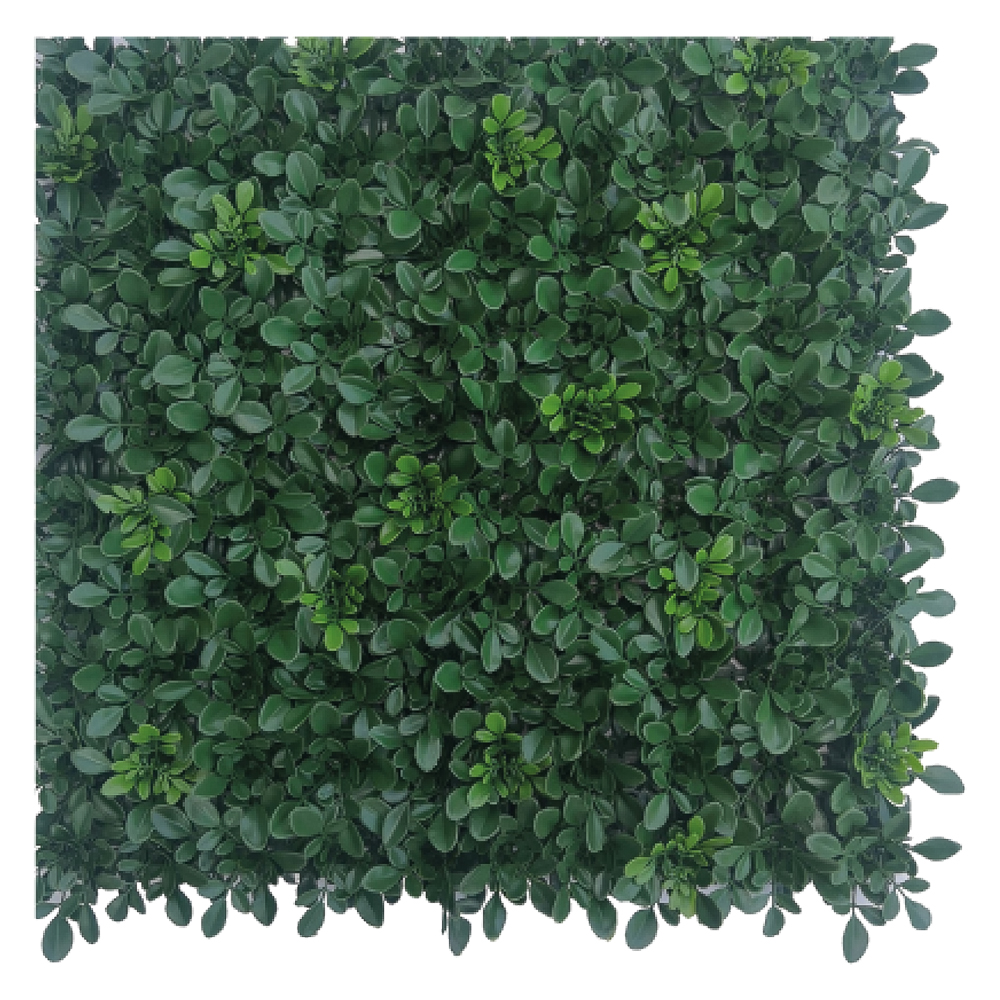 LIF MZ188073A Siepe Artificiale da Balcone Giardino a Pannello Quadrato 1x1 mt - Plant