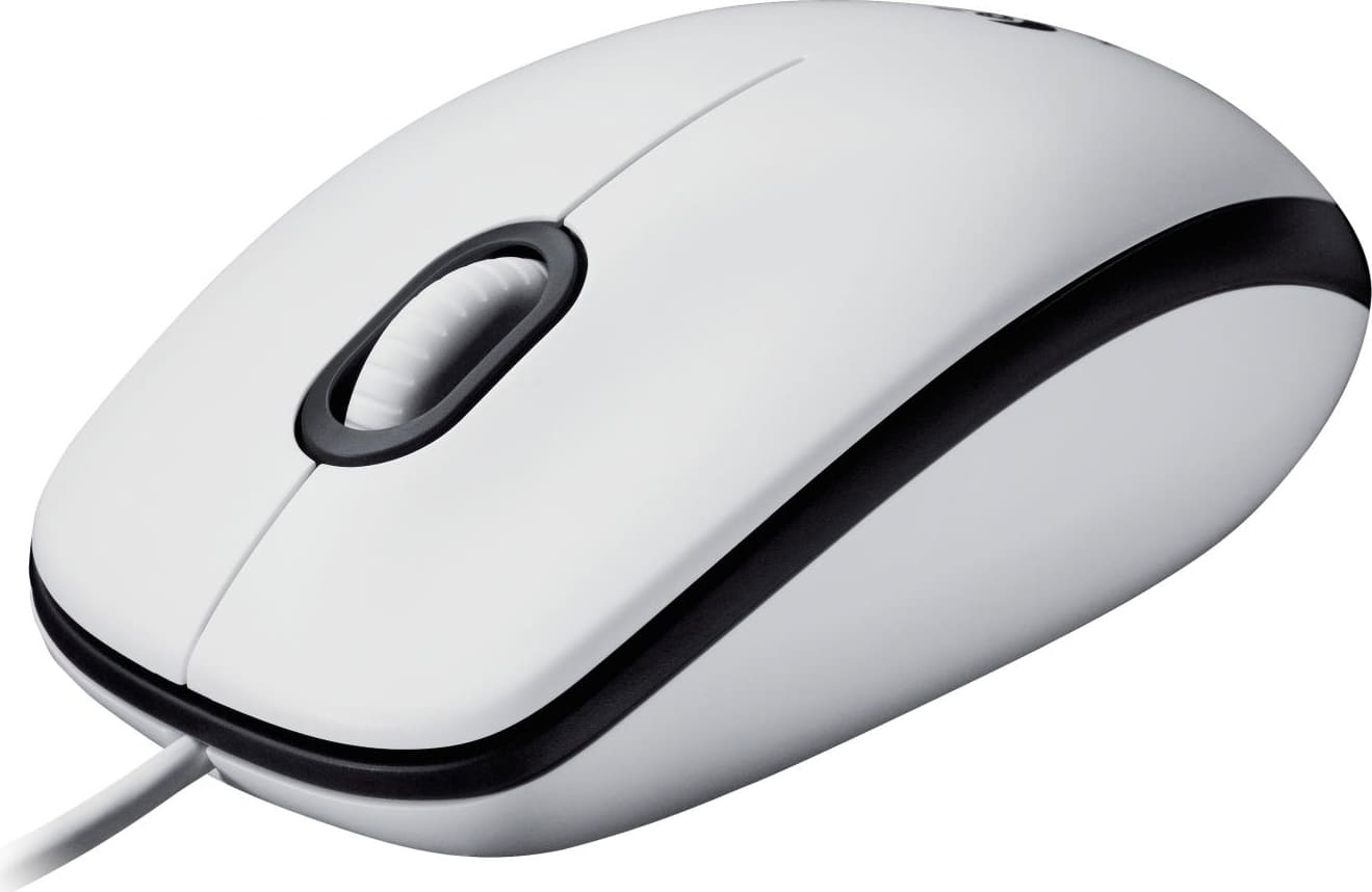 Logitech 910-005004 Mouse USB Ottico colore Bianco -  M100