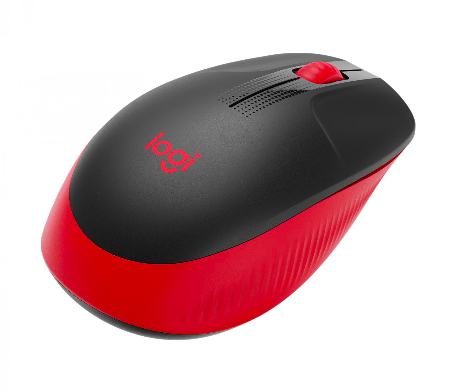 Logitech 910-005908 Mouse Wireless Ottico 1000 DPI colore Rosso  M190