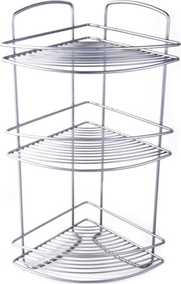 Metaltex 46.02.03 Mensola Polytherm Onda Angolare 3 P cm 22x22 h 53