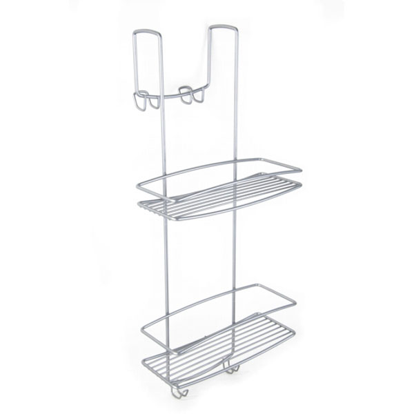 Metaltex 46.04.08 Mensola Polytherm Onda Appendere 2 P cm 26x20 h. 58