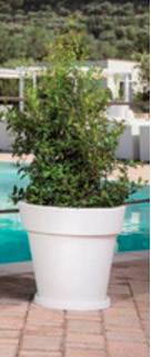 Monacis V1303 Vaso Plastica Giardino Esterno Fioriera � cm. 50x45 h  Gemma