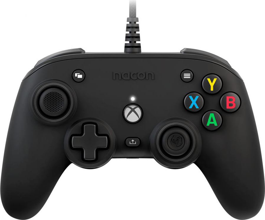 NACON PrBGNXBXPROCOMPACTBLA Gamepad Wired USB - Xbox One Xbox S, Xbox X Nero - BGNXBXPROCOMPACTBLA