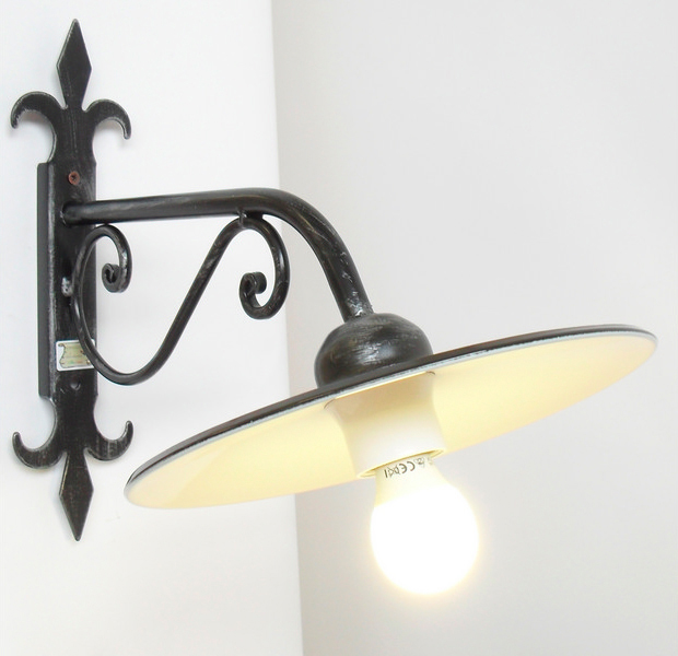 NBrand LM97 MOD.VECCHIO Lampada Tulipano Con Piatto � cm 27 1X100 Watt