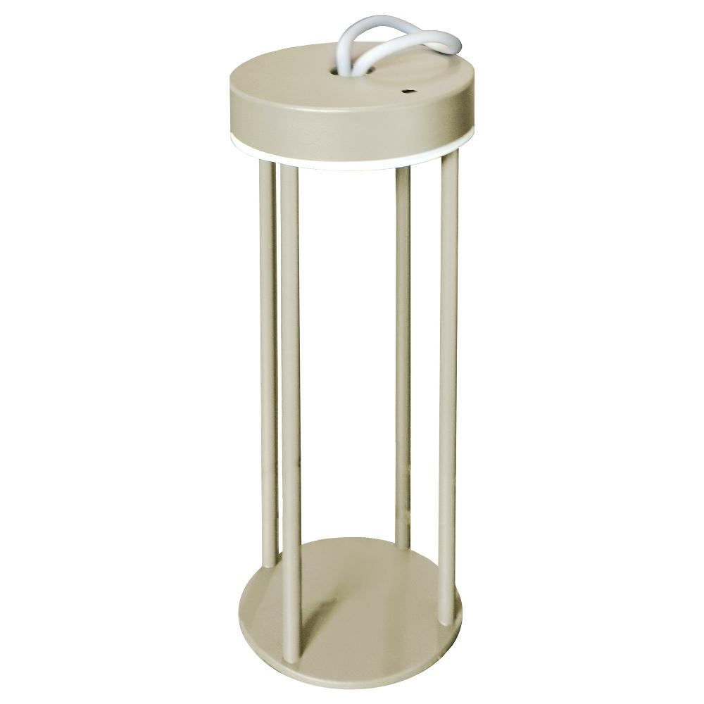 NEW MAJESTIC GEMMA Avorio Lampada Portatile Touch IP54 �13x28,5 cm