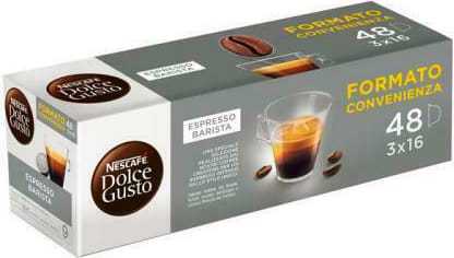 Nestle 12377967 Capsule Caffè Espresso 48 pz. per Nescafè Dolce Gusto Espresso Barista