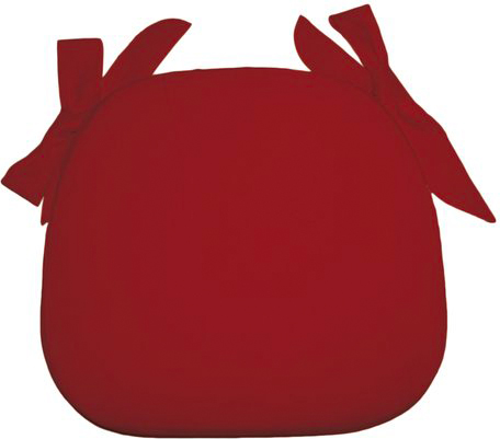 Olib� Cuscino lacci Bordeaux Cuscino Sagomato con lacci Bordeaux