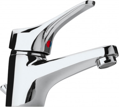 PAINI 04CR211P1 Miscelatore Lavabo Monocomando Rubinetto bagno Cromo -  Pilot