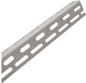 PROMETAL 1762e1808 Asta Ripiano Metallico in Acciaio Grigio 40x40 cm H 200 Spessore 1,8 mm