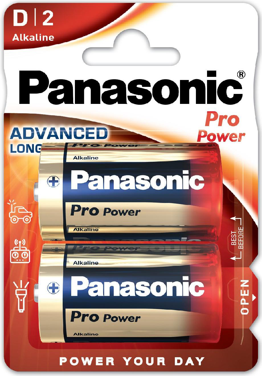 Panasonic C100020 Blister 2 Torce Lr20