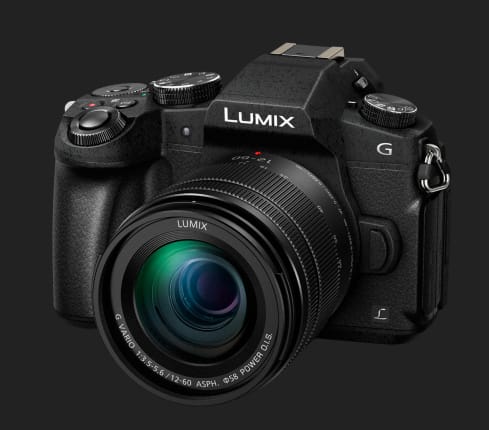 Panasonic Fotocamera Digitale Mirrorless 16 Mpx Video Full HD + obiettivo 12-60 - DMC-G80M Lumix