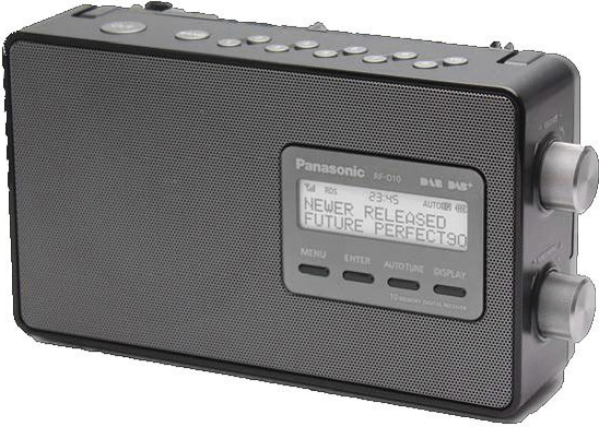 Panasonic Radio Portatile Sintonizzatore Digitale DAB / DAB+ / FM Potenza 2 Watt Colore Nero - RF-D10 - RF-D10EG-K