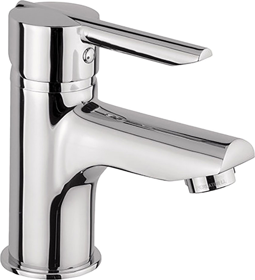 Piralla 0SE00088A16 Miscelatore Lavabo Rubinetto Bagno Monocomando Cromo  Serena