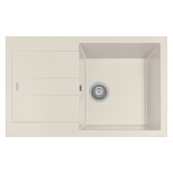 Plados AM7810 UG56 Lavello Cucina  1 Vasca Gocciolatoio Reversibile 78 cm