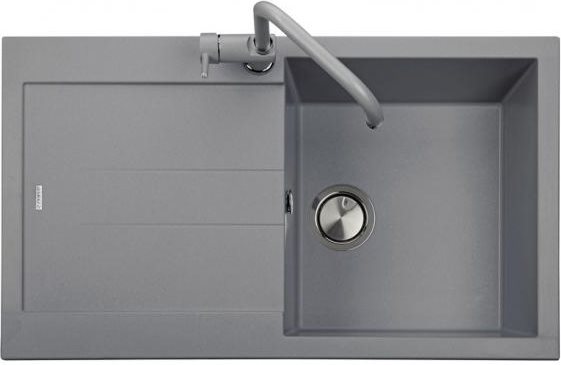 Plados AM8610UG56 Lavello Cucina Incasso 1 Vasca Gocciolatoio 86 cm Jasmine