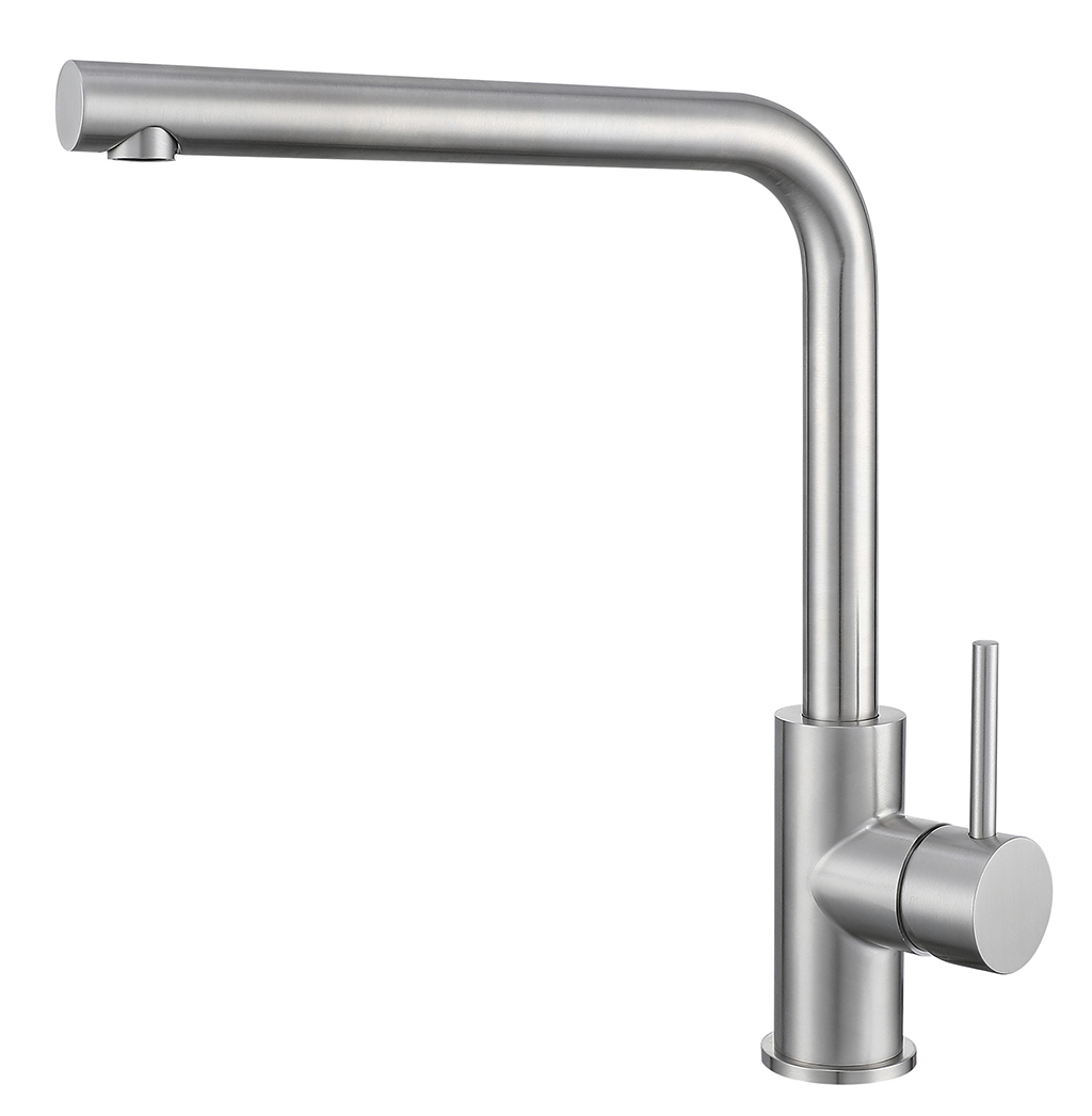 Plados EASYCR Rubinetto Cucina Miscelatore Monocomando Canna Girevole Cromo EASY