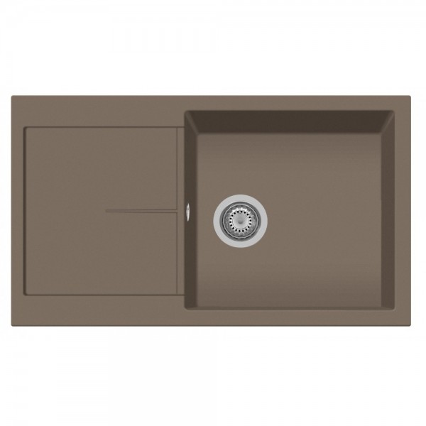 Plados NF8610 UG72 Lavello Cucina  1 Vasca Gocciolatoio Reversibile 86 cm