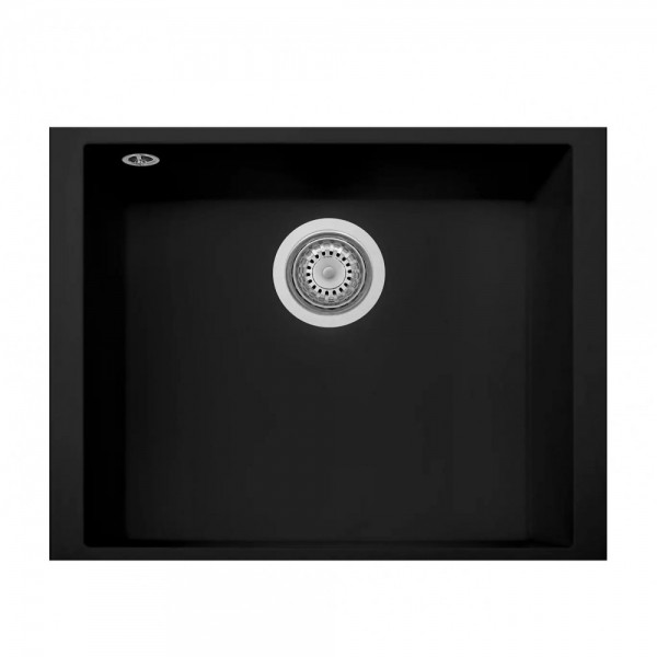 Plados ON5610ST NS N6 Lavello Cucina 1 Vasca Sottotop 56 cm Deep Black