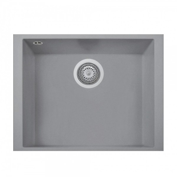 Plados ON5610ST UM42 Lavello Cucina  1 Vasca Sottotop 56 cm Ultrametal Titanio